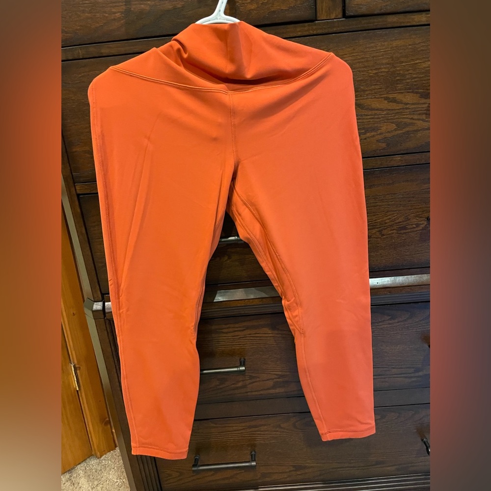 Lululemon 25 inch Align Leggings in Canyon Orange